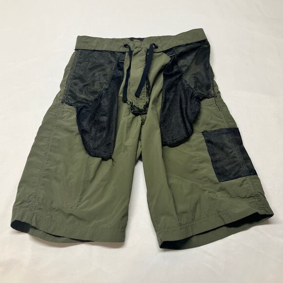 Boy Scouts Of America Shorts Mens XS Green Cargo Centennial Uniform Nylon 10" - Picture 8 of 8